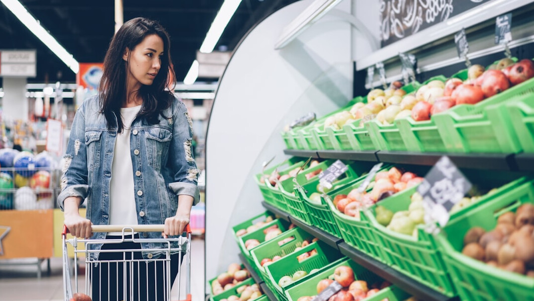 confrontation in supermarket